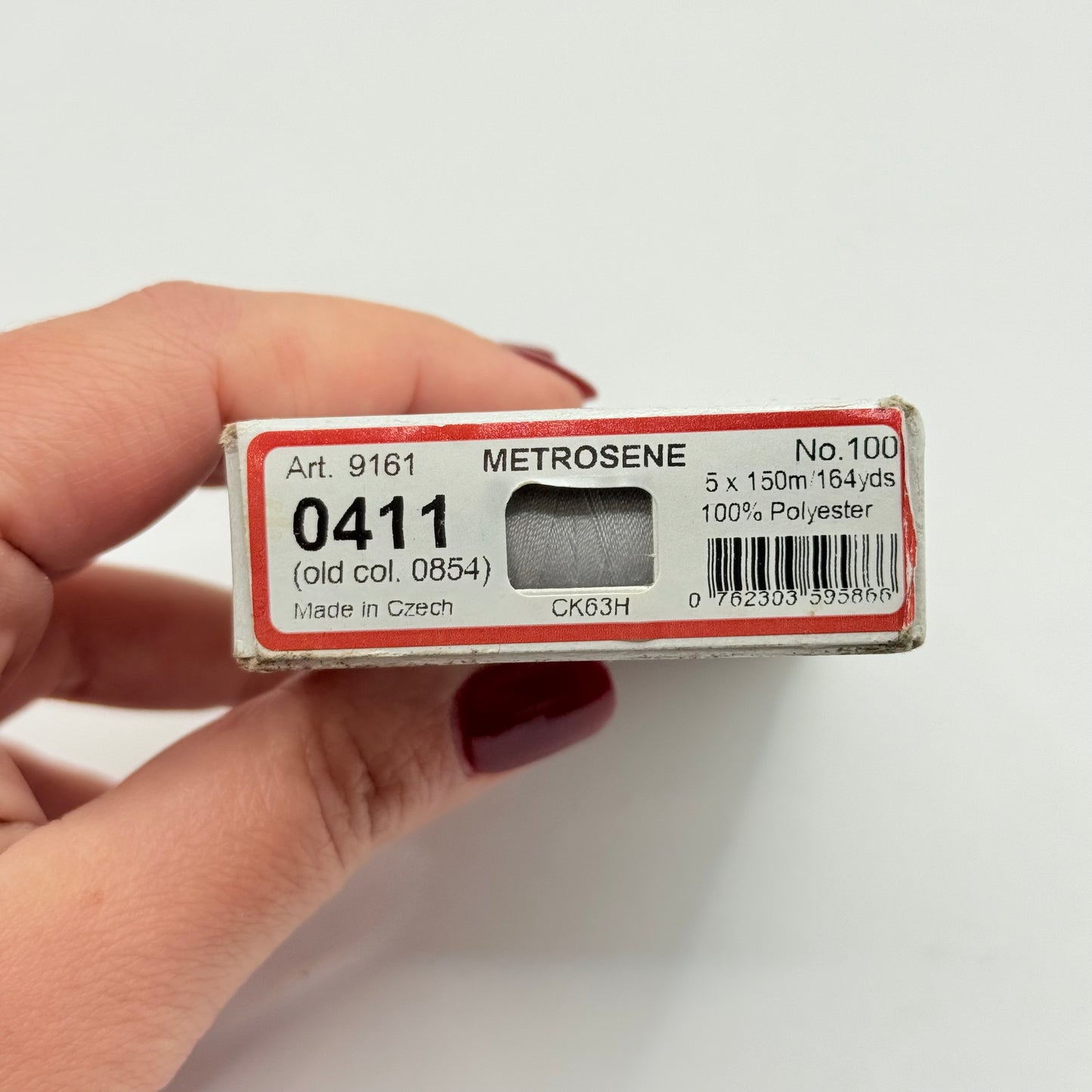 Mettler Metrosene Grey Thread 5x 150m