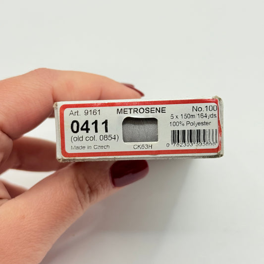 Mettler Metrosene Grey Thread 5x 150m