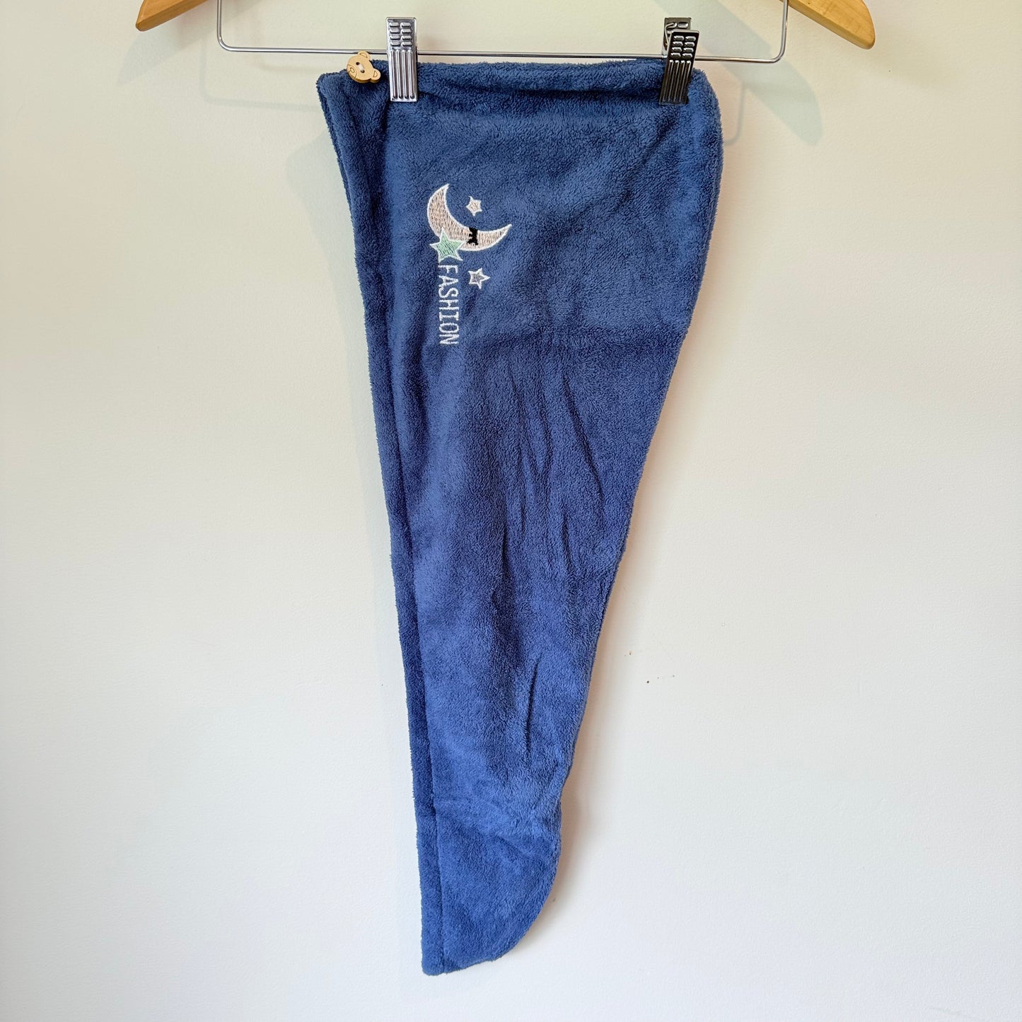 Microfiber Hair Towel Wrap – Moon & Stars