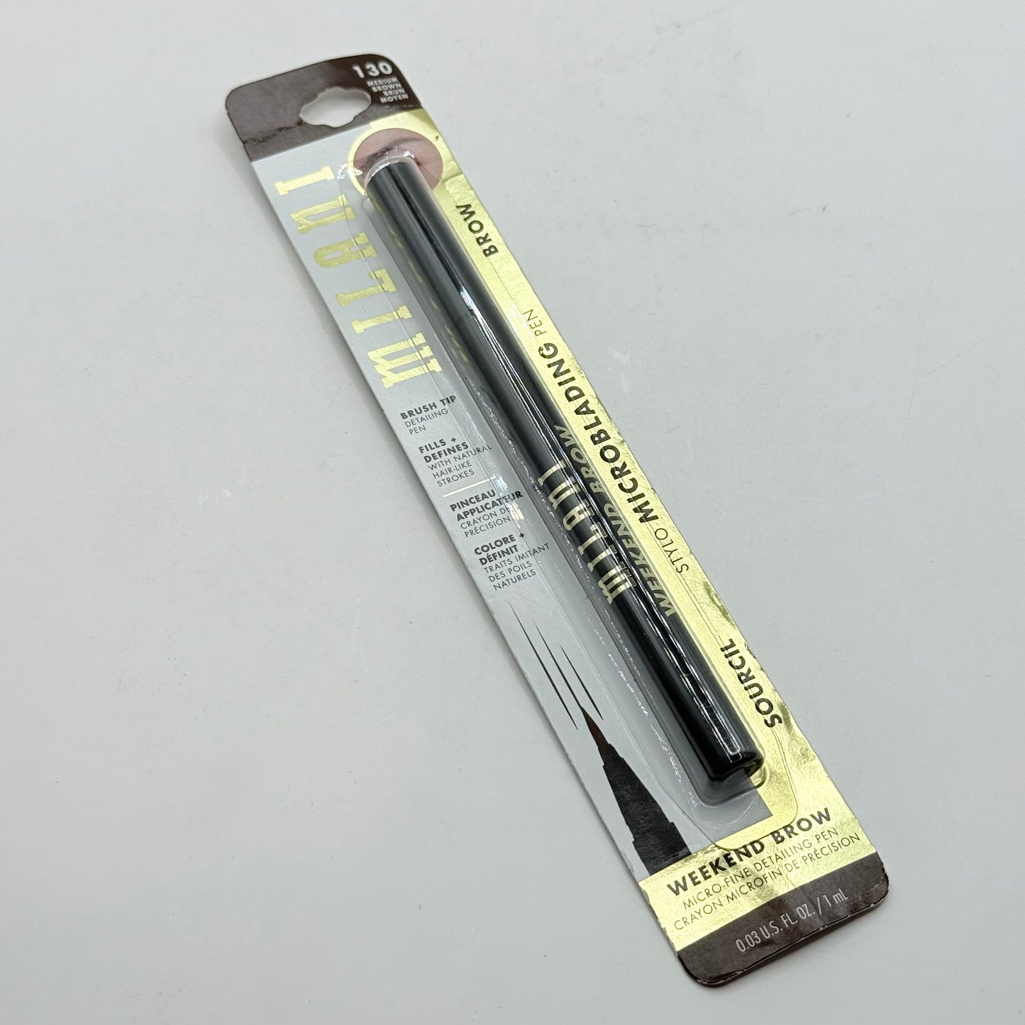 Milani Weekend Brow Tint - Shade 130 Medium Brown