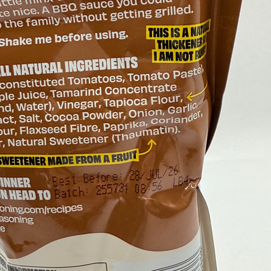 Mingle All-Natural BBQ Sauce, 250g