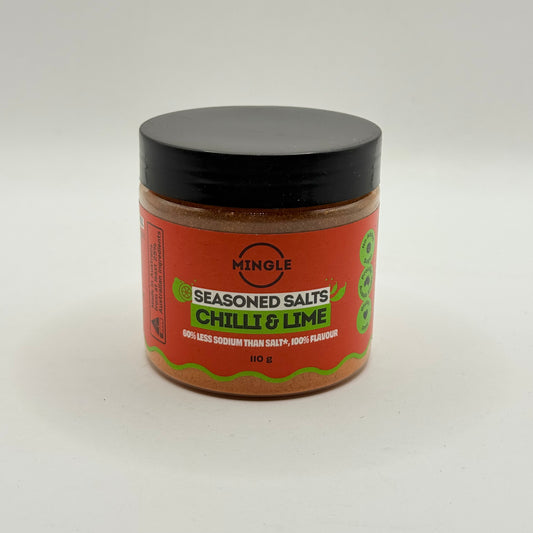 Mingle Seasoned Salts Chilli & Lime 110g