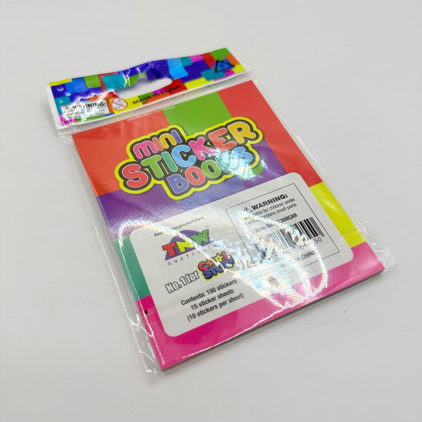Mini Cars Sticker Book