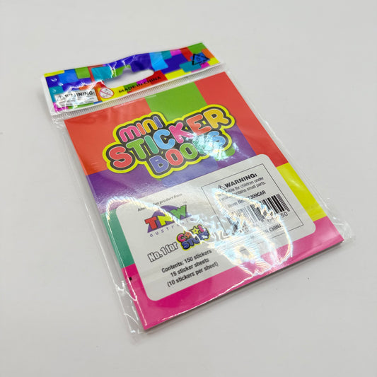 Mini Cars Sticker Book