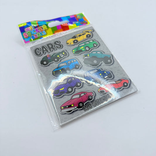 Mini Cars Sticker Book
