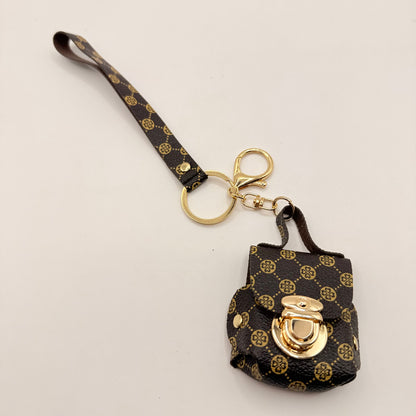 Mini purse keychain with handle - keychains original photo - what’s new stationery