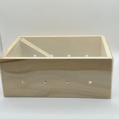 Mini Wooden Table Soccer Game – Portable Foosball Kit