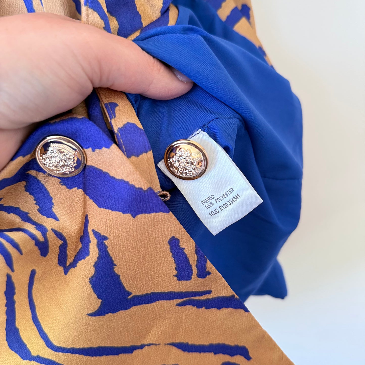 Mirrou Women's Double-Breasted Blazer - Size 8