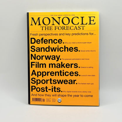 Monocle The Forecast Magazine, Issue 15