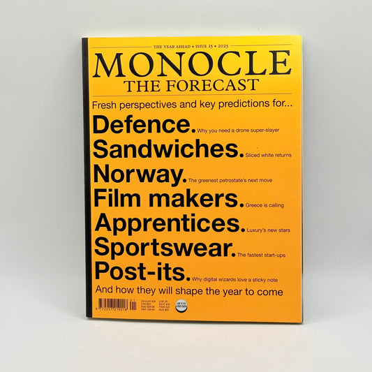 Monocle The Forecast Magazine, Issue 15