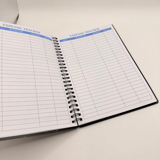 Monthly Financial Budget Planner & Debt Tracker Notebook