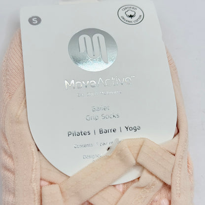 MoveActive Ballet Grip Socks Core Pink Size S
