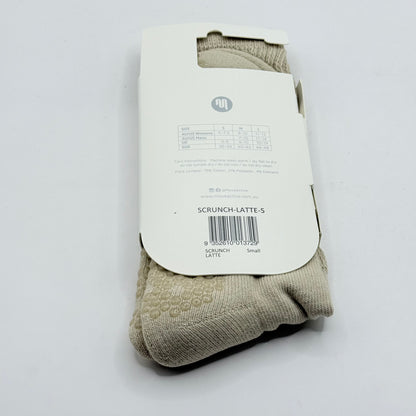 MoveActive 'The Scrunch Sock' Grip Socks Latte Size S