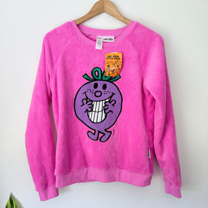 Mr. Men Little Miss Little Miss Naughty Fleece Pullover - Size S-M