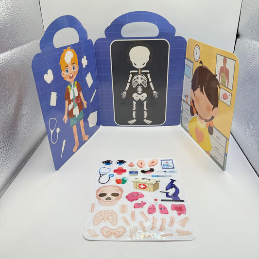 'My Body' Reusable Sticker Playset