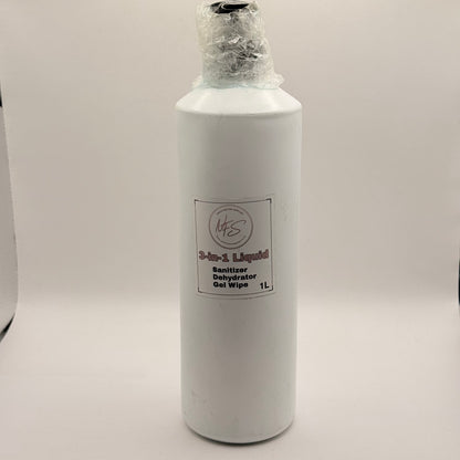 NFS 3-in-1 Liquid Dehydrator Gel Wipe and Sanitizer 1L