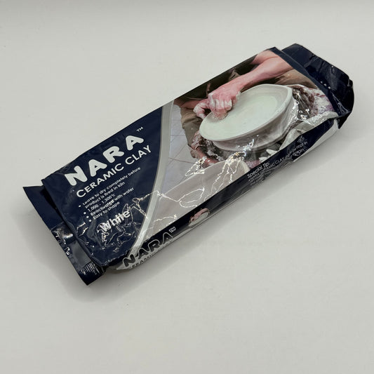 Nara ceramic clay – white 500g - sculpting clay crafts