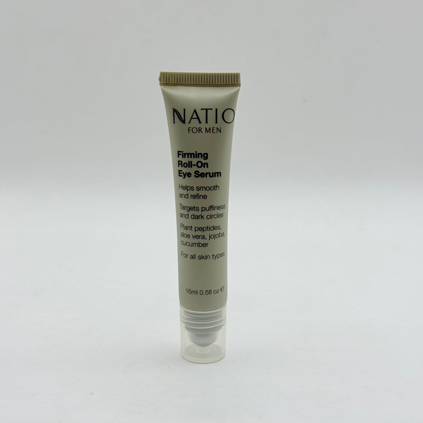 Natio For Men Firming Roll-On Eye Serum, 16 ml (0.5 fl. oz.)