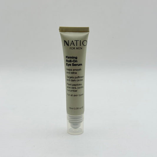 Natio For Men Firming Roll-On Eye Serum, 16 ml (0.5 fl. oz.)