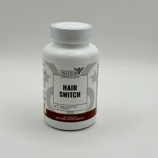 Nation Health MD Hair Switch (60 Capsules)