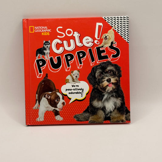 National geographic kids so cute puppies book - print books original photo - what’s new printed media