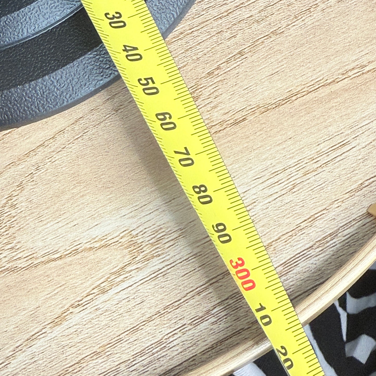 Natural Wood Look Wall Clock