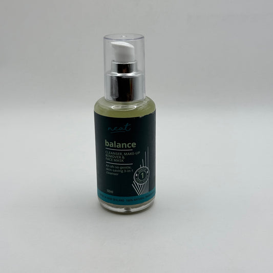 Neat Balance Cleanser, Make-Up Remover & Face Mask 100ml