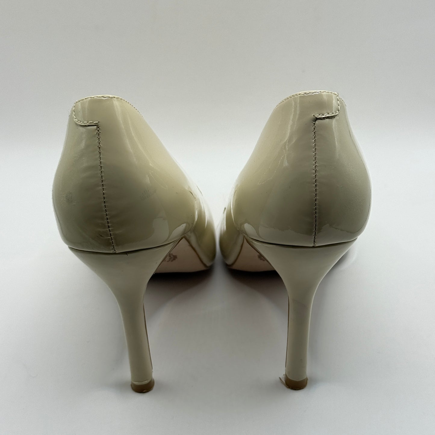Mi Piaci Nude Patent Court Heels Size 39