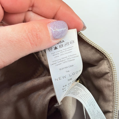 New Look Floral Appliqué Satchel Bag