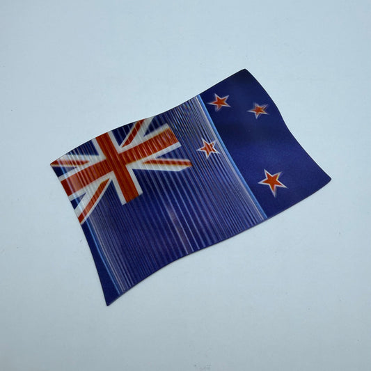 Artgame new zealand flag waterproof & tearproof postcard - collectibles habit product