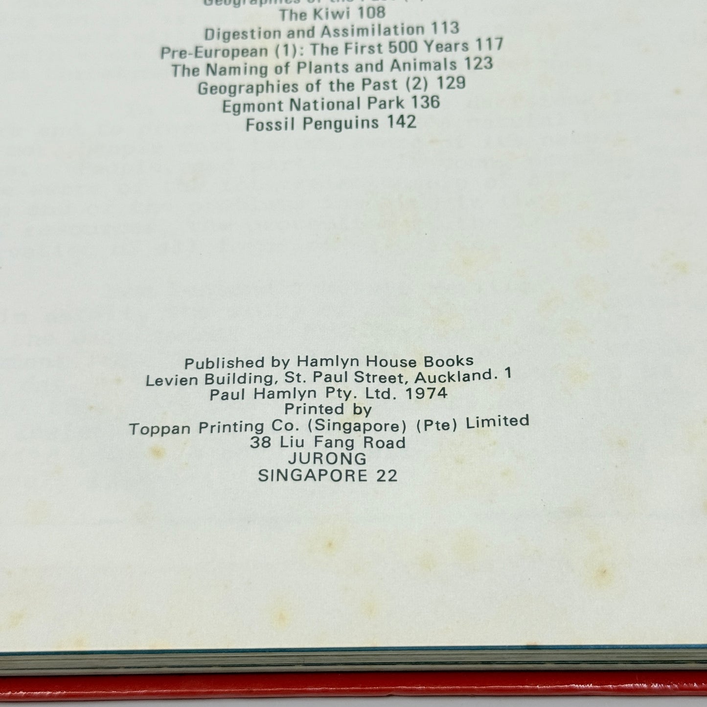 New Zealand's Nature Heritage, Volume 1 (1974)