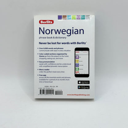 Norwegian Phrase Book & Dictionary by Berlitz
