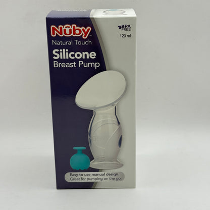 Nuby Natural Touch Silicone Breast Pump (120mL)