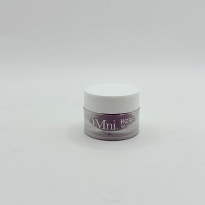 Omni rose petal radiant zinc + peppermint balm - lip balms health and wellness