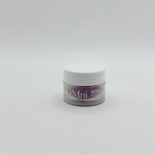 Omni rose petal radiant zinc + peppermint balm - lip balms health and wellness