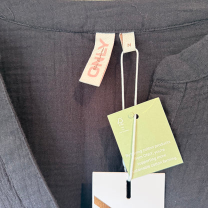 ONLY Thyra Tiered Cotton Smock Dress - Size M