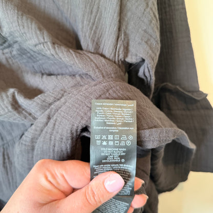 ONLY Thyra Tiered Cotton Smock Dress - Size M