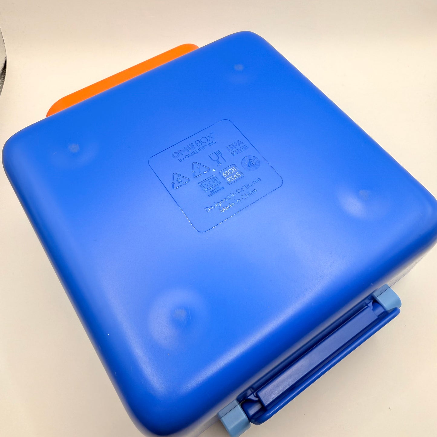 OmieBox Bento Lunch Box with Insulated Thermos (Blue Sky)