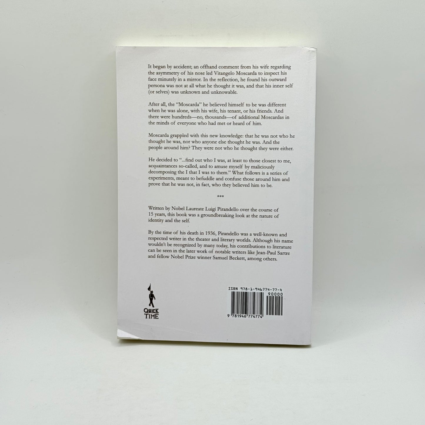 One, No One and One Hundred Thousand by Luigi Pirandello