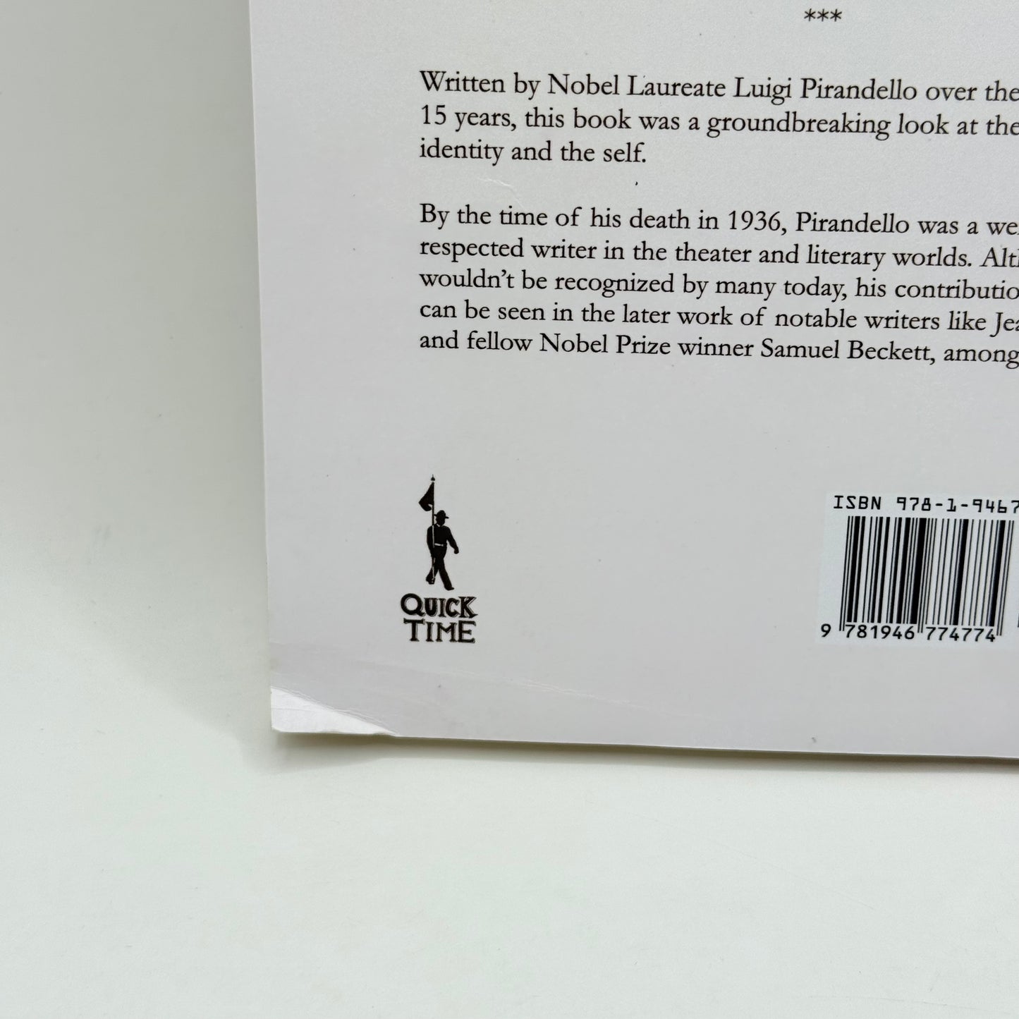 One, No One and One Hundred Thousand by Luigi Pirandello