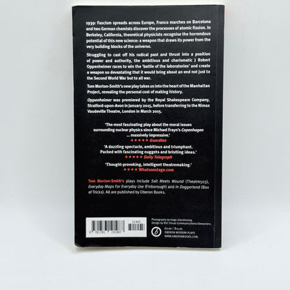 Oppenheimer by Tom Morton-Smith