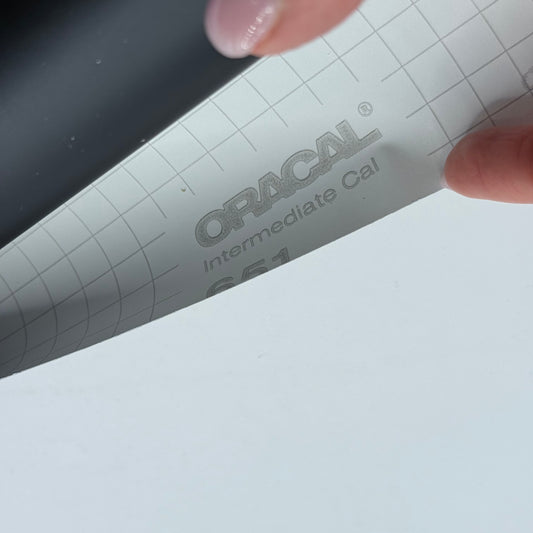 Oracal 651 Matte Black Permanent Adhesive Vinyl Roll