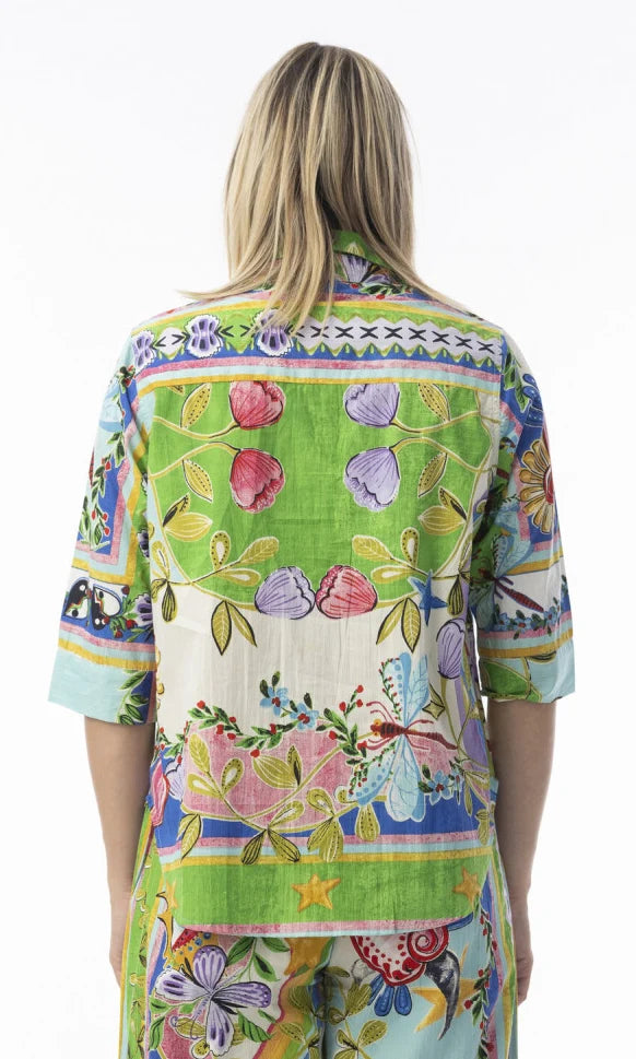 Orientique Santa Fe Frill Top Size 8