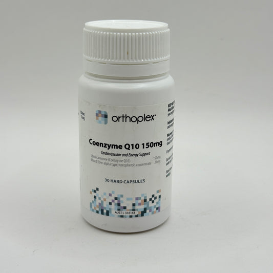 Orthoplex White Coenzyme Q10 150mg (30 Capsules)