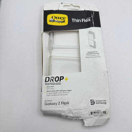 OtterBox Thin Flex Clear Case for Samsung Galaxy Z Flip6