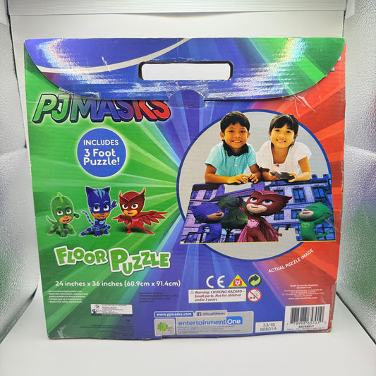 Pj masks floor puzzle – 24x36 inch (46 pieces) - puzzles original photo - what’s new toys