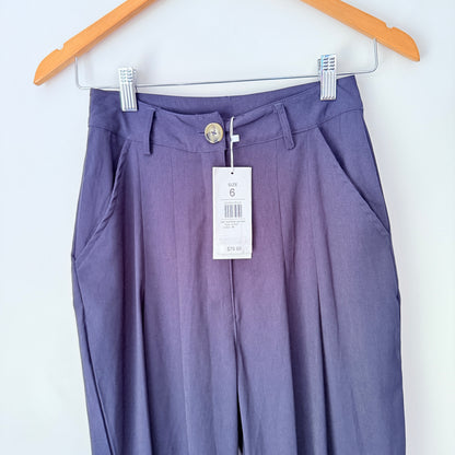 Pagani Soft Twill Wide Leg Pants - Size 6