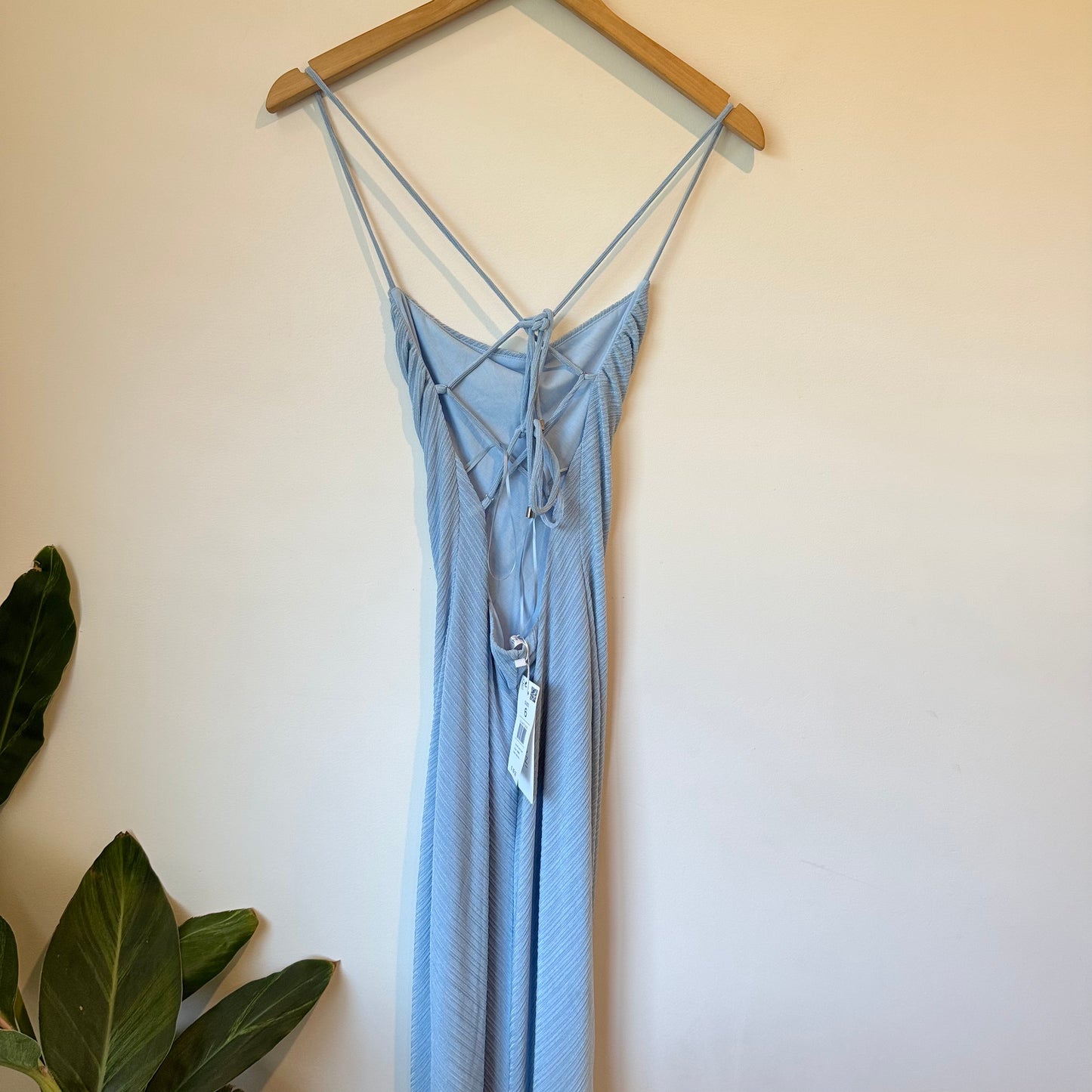 Pagani Textured Jersey Gown Baby blue - Size 6