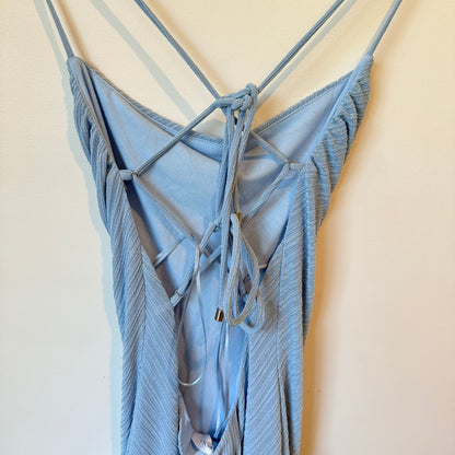 Pagani Textured Jersey Gown Baby blue - Size 6