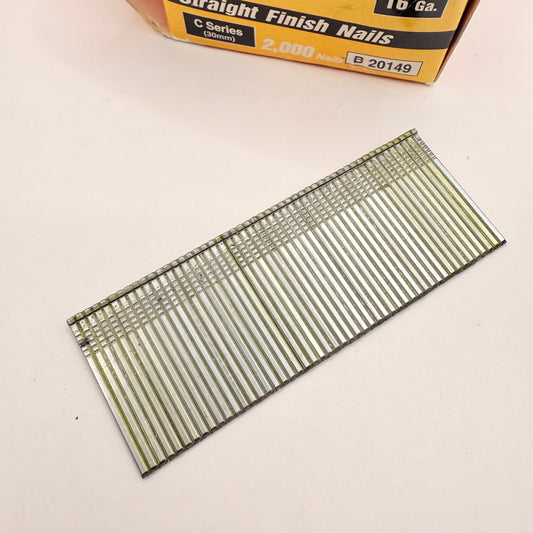 Paslode c series 30mm 16 ga. Straight finish nails (b20149) - finishing nails original photo - what’s new home&living